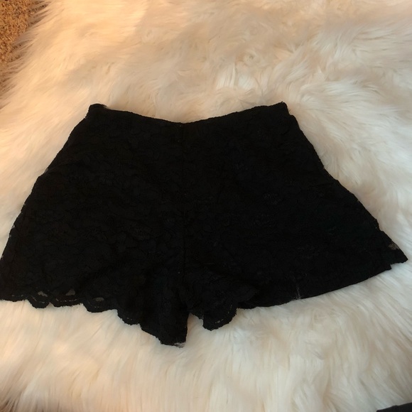 lola Pants - ~Lola~ Black lace shorts. Size XS